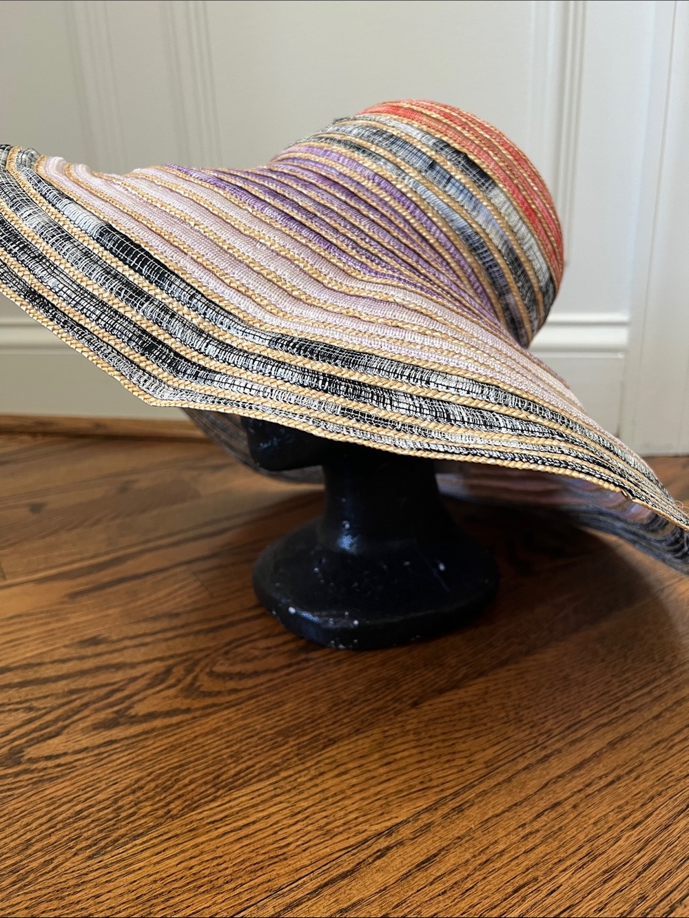 Missoni Mare Straw Multicolor Sunhat NWT - Picture 5 of 14